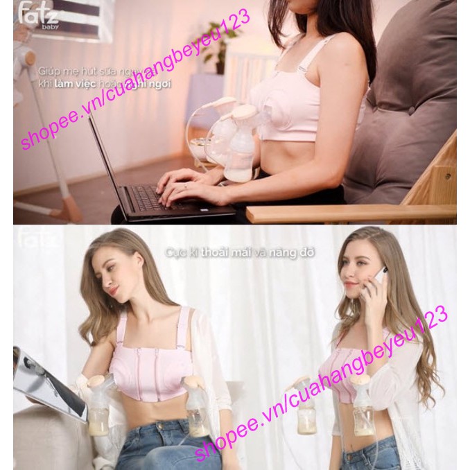 Áo hút sữa rãnh tay cho Mẹ FatzBaby - phụ kiện cho máy hút sữa điện đôi - Fatz FB0023VN