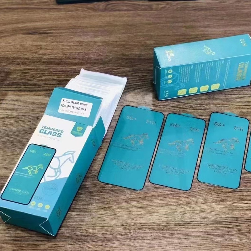 Kính Cường Lực Toàn Màn Hình Chuyên Dụng Cho Iphone 13 12 Mini 8 7 6S 6 Plus