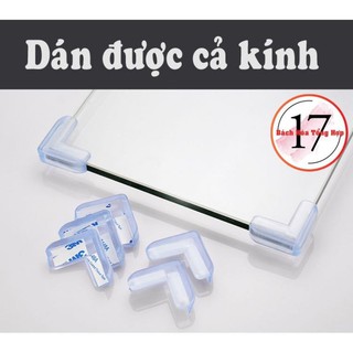 Miếng bọc góc bàn, bọc cạnh bàn kính bằng silicon