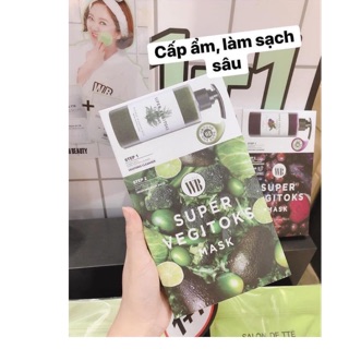 Mặt Nạ Rau Củ Quả Super Vegitoks Mask Xịn sò Hàn Quốc sale đây