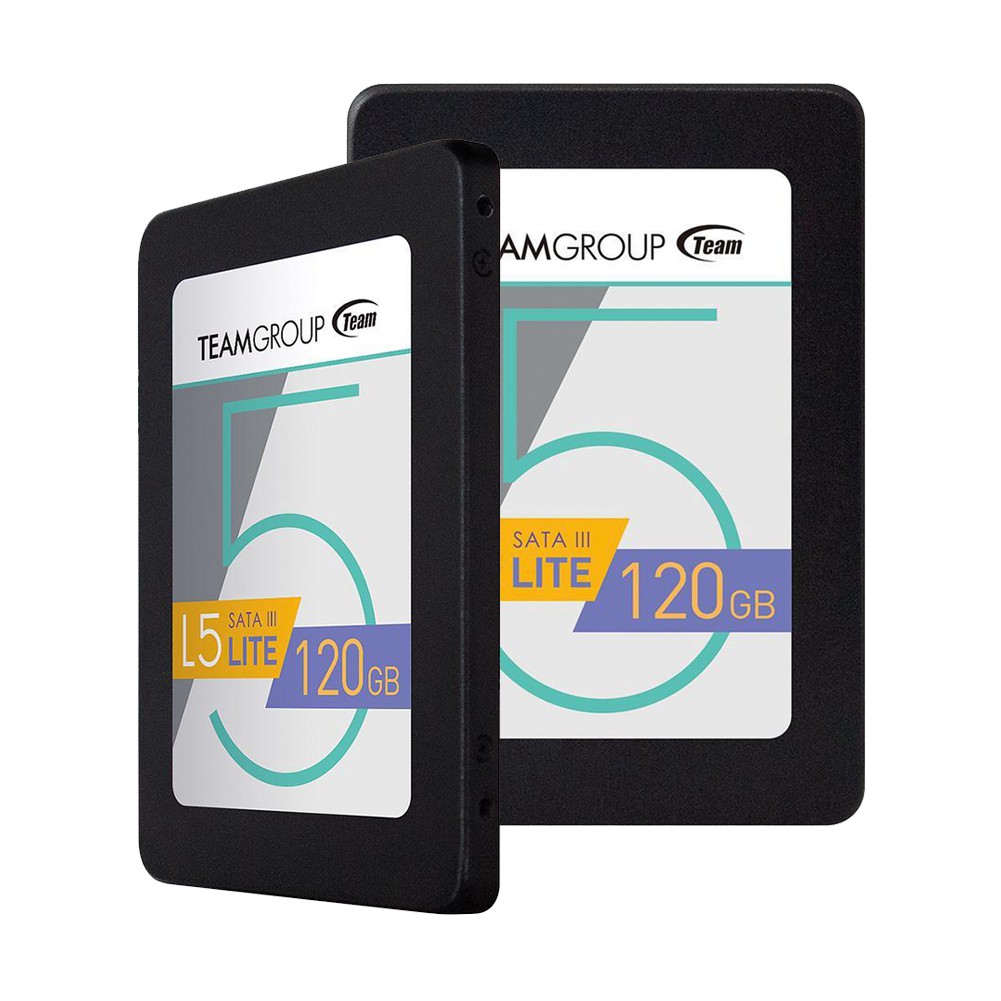 Ổ cứng SSD 120GB L5 LITE 2.5"Team Group Sata III (Bảo hành 3 năm đổi mới) - Hãng phân phối chính thức