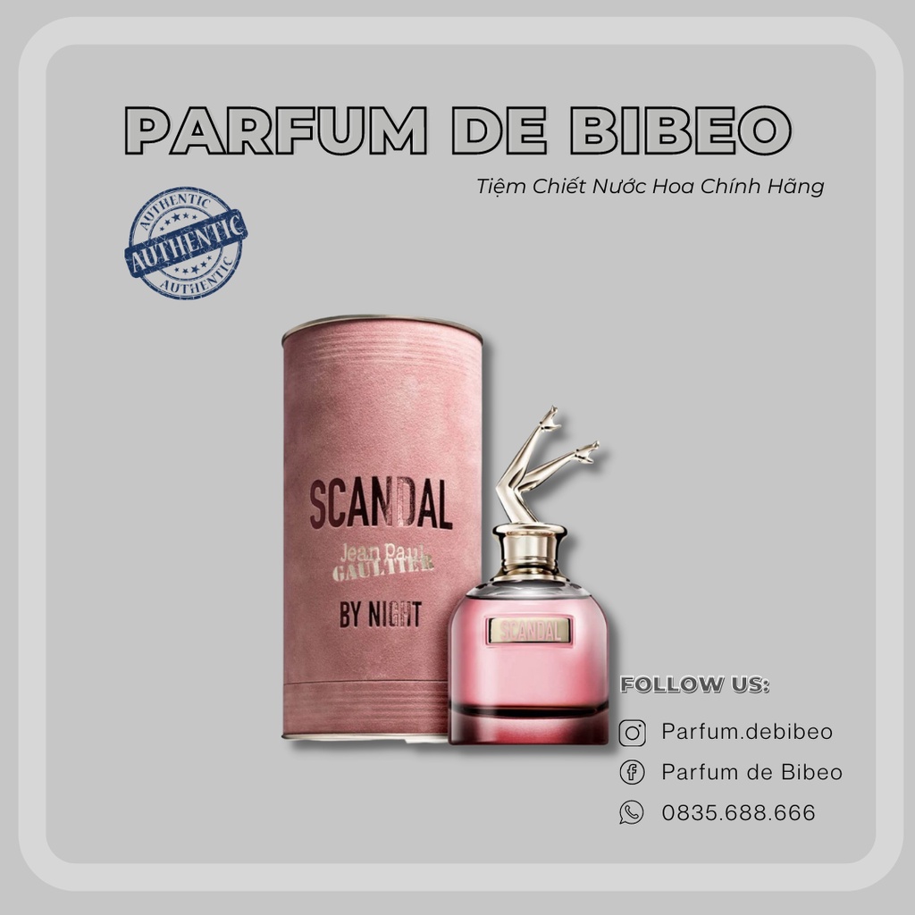 Parfum de Bibeo-Nước hoa nữ chính hãng JPG Scandal By Night