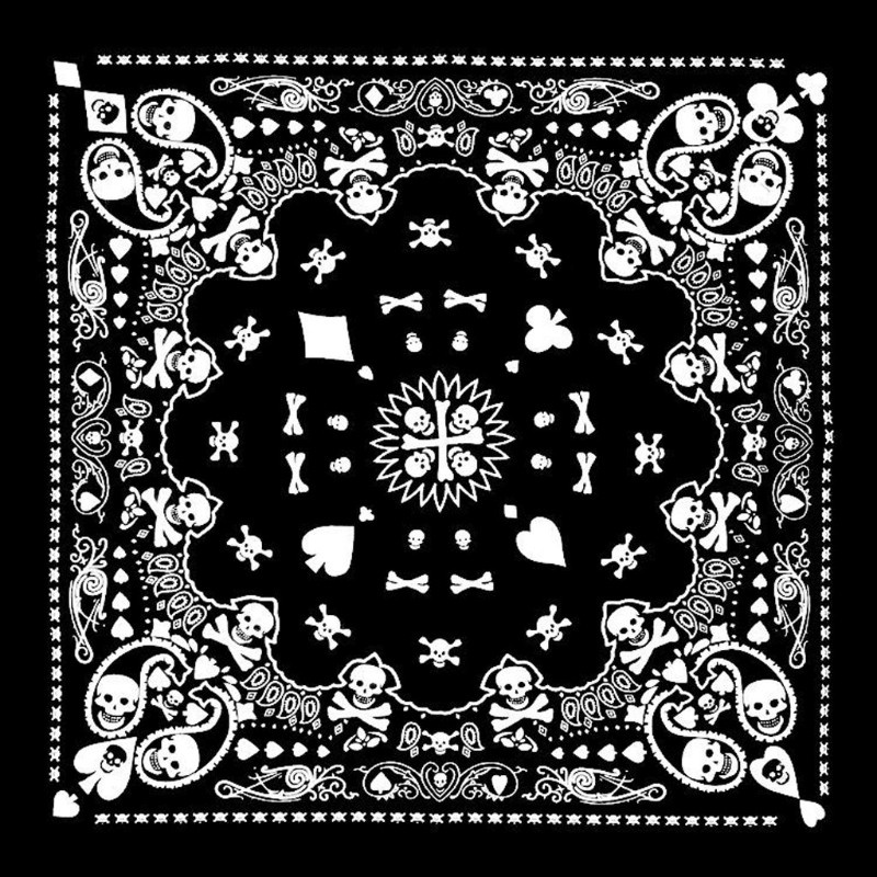 Khăn turban vải cotton hình vuông phong cách hip hop thời trang nam nữ