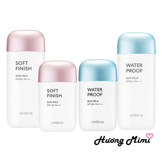 Kem chống nắng Missha All Around Safe Block Soft Finish/ Water Proof Sun Milk SPF50+ PA+++