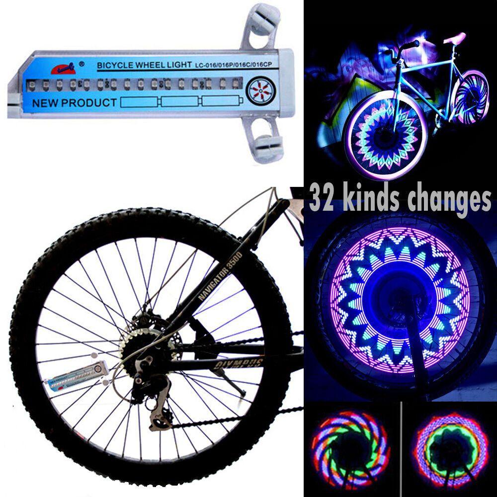 Bánh Xe Đạp Có Đèn LED 32 Họa Tiết Độc Đáo