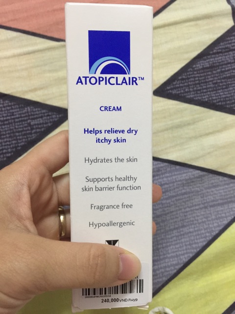 Kem dưỡng ATOPICLAIR CREAM 40ML