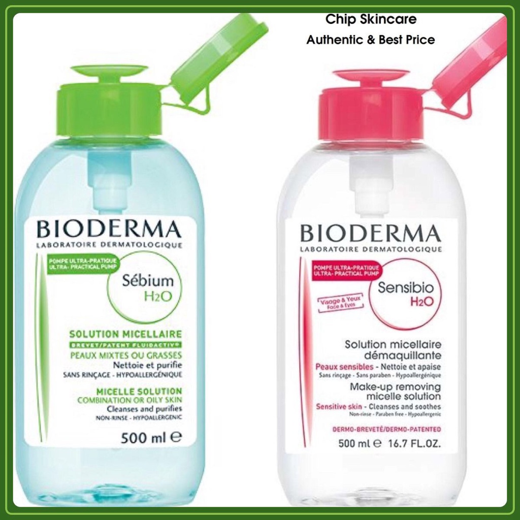 Nước Tẩy Trang Bioderma Nắp Nhấn cosmetics