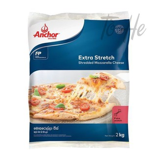 Phô mai bào Mozzarella hiệu Anchor Túi 2kg