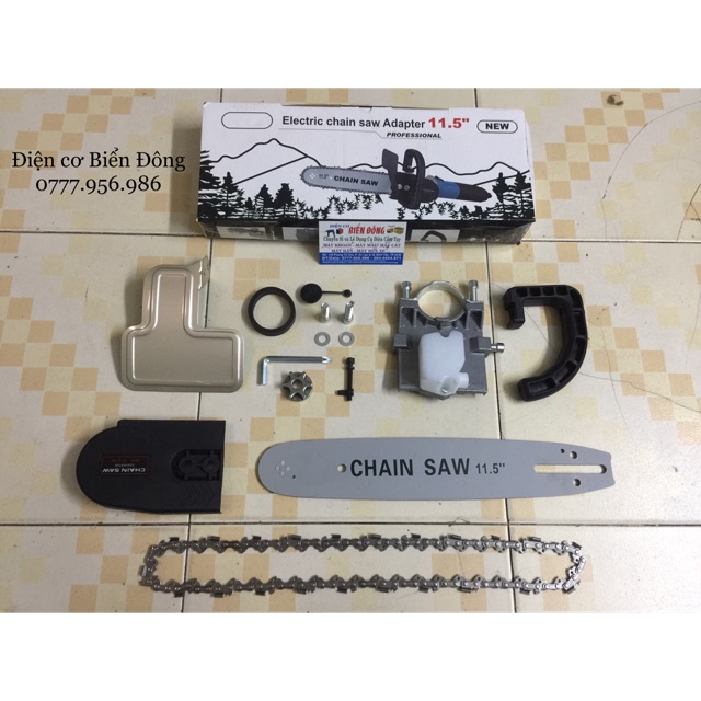 🔥FREESHIP🔥 Bộ chuyển đổi máy mài góc thành máy cưa xích cao cấp