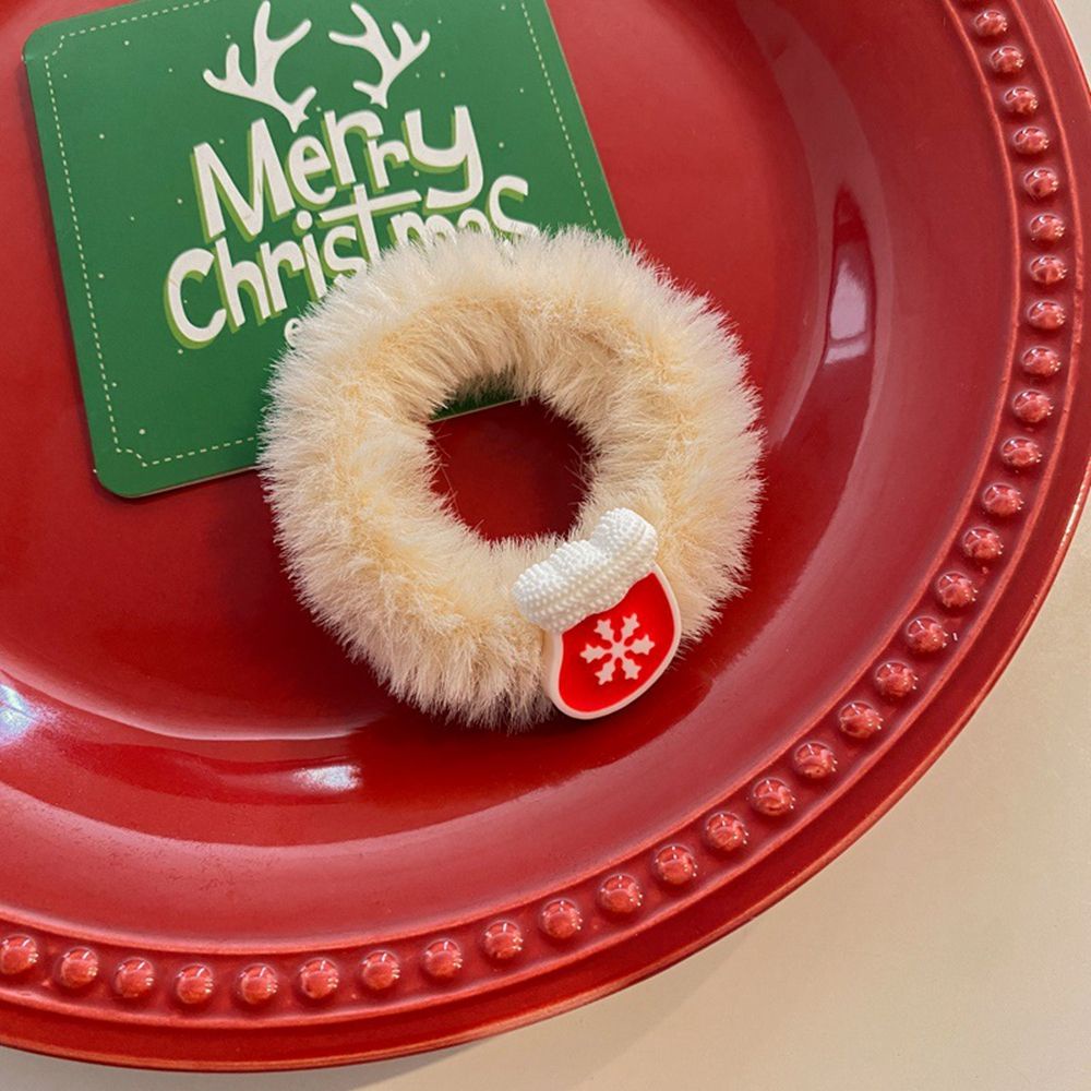 Dây buộc tóc hình giáng sinh dễ thương phong cách Hàn Quốc cho nữ TAYLOR1