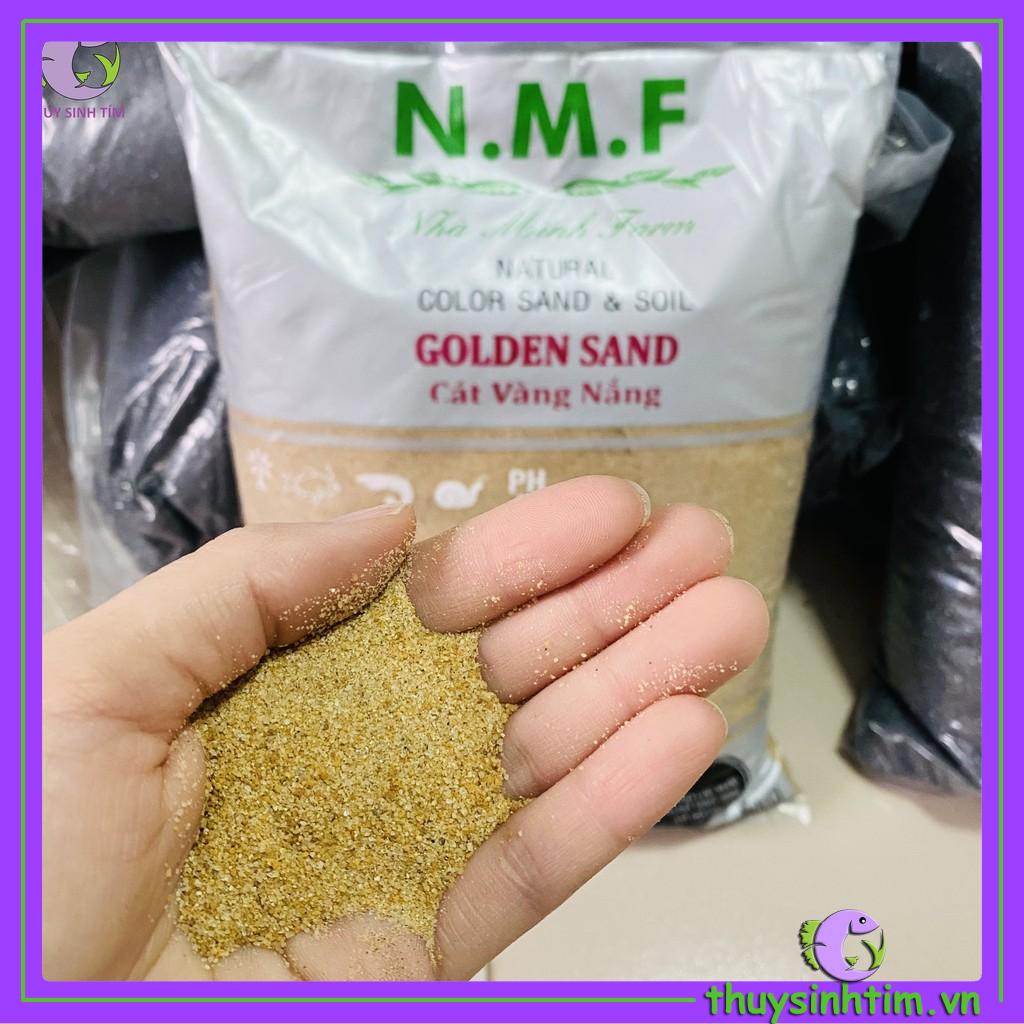 Cát Vàng Nắng Siêu Mịn 1kg - Nền Trang Trí Bể Cá, Bể Thủy Sinh
