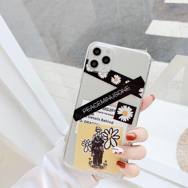 Ốp Lưng iPhone 6/6S/6Plus/6SPlus/7/8/7Plus/8Plus/X/XS/XSMax/11/11Pro/11Max Hoa Cúc G-Dragon - Mã TZAC270