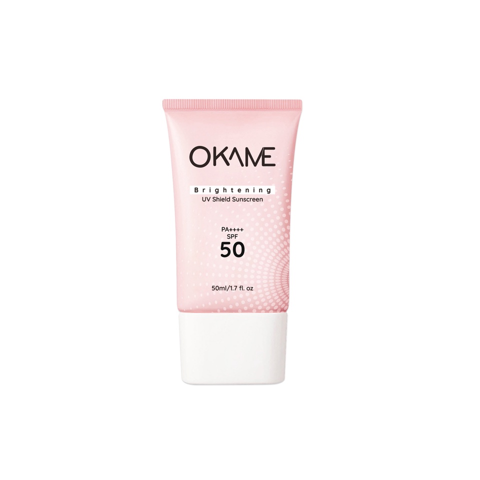 [HB Gift] Kem chống nắng quang phổ rộng Okame Brightening UV Shield Sunscreen SPF 50 PA++++ 50ml