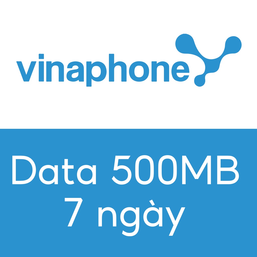 Mua gói Data Vinaphone 500MB, 7 ngày