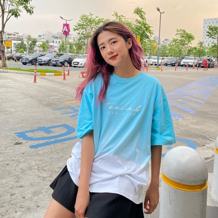 Áo thun Teelab Half Dye Basicism TS080