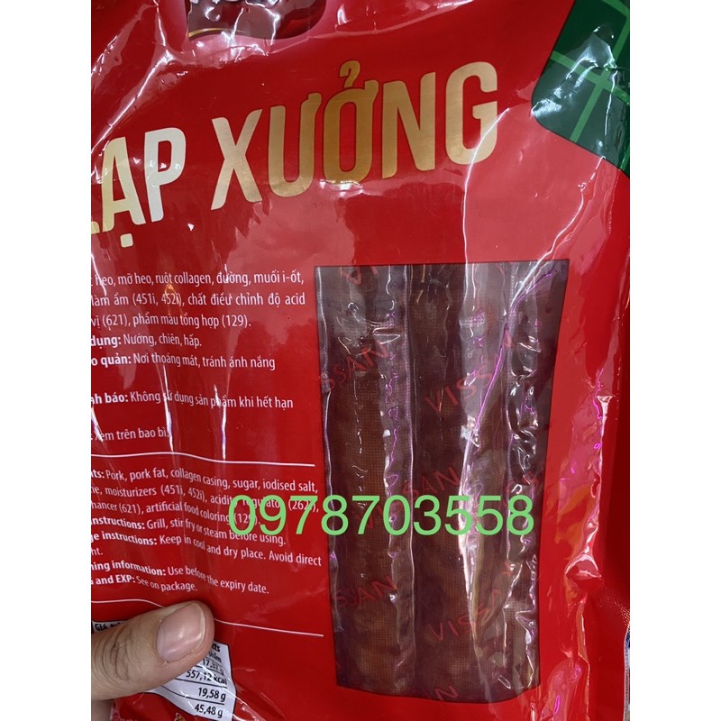 Lạp xưởng vissan 200g-500g