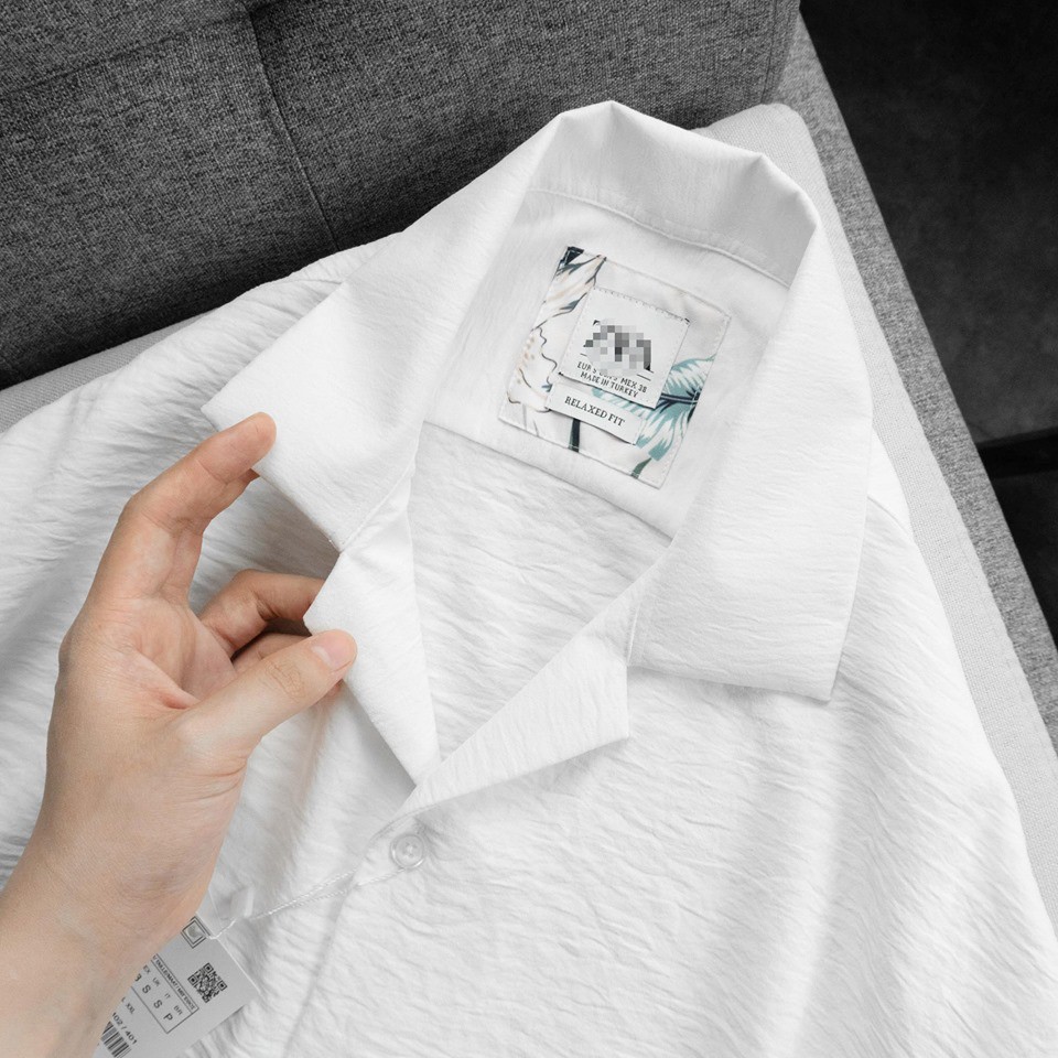 Sơ Mi Đũi Nhăn Cổ Vest | BigBuy360 - bigbuy360.vn