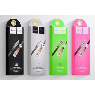 Cáp thông minh u11 tự ngắt cho iphone,ipad chính hãng hoco