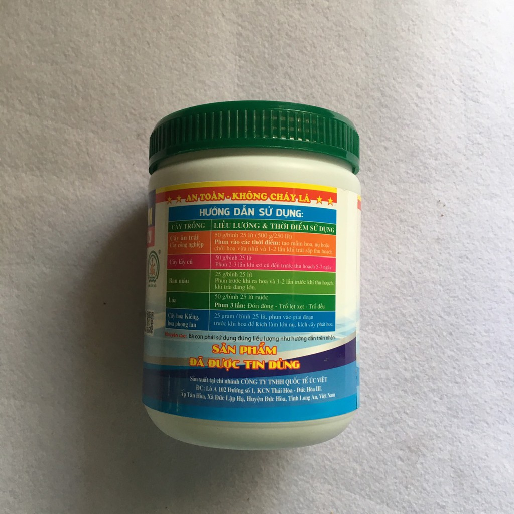 Hủ 500gram - Phân bón lá kích thích ra hoa NPK 6-30-30+TE