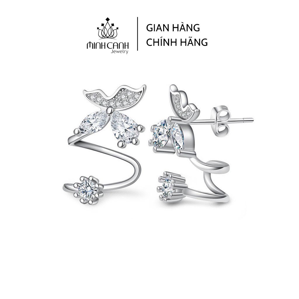 Bông Tai Bạc Minh Canh Jewelry - Hoa Cánh Bướm