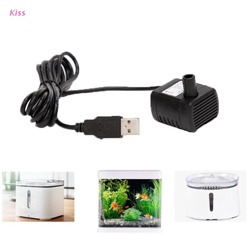 Máy bơm chìm không chổi than chống nước mini DC 3.5V-9V 3W 200L/H