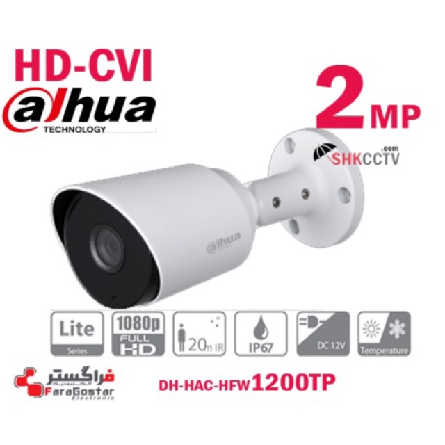 Camera dahua thân 1200TP