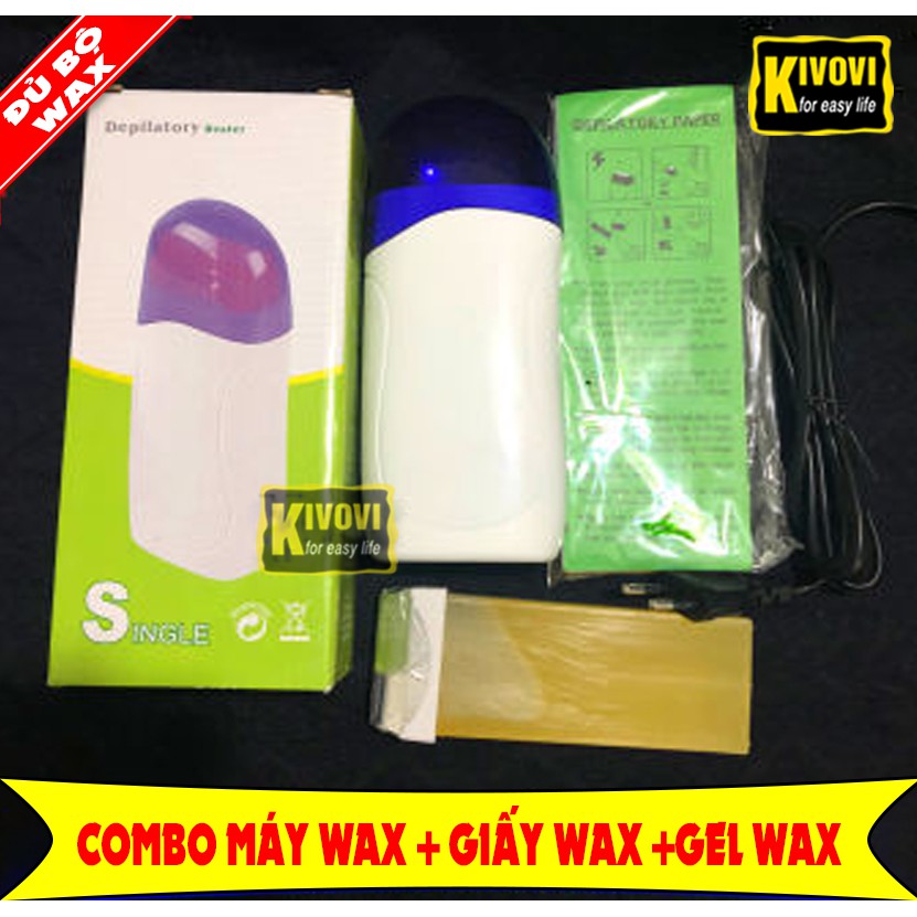 Máy Triệt Lông Nóng DEPILATORY HEATER 8303 - Máy Tẩy Lông Chân Tay, Lông Nách, Bikini Vùng kín Was Lông Hiệu Quả-Kivovi