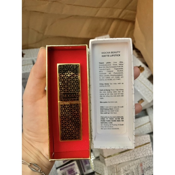 SON THỎI MOCHA matte lipstick