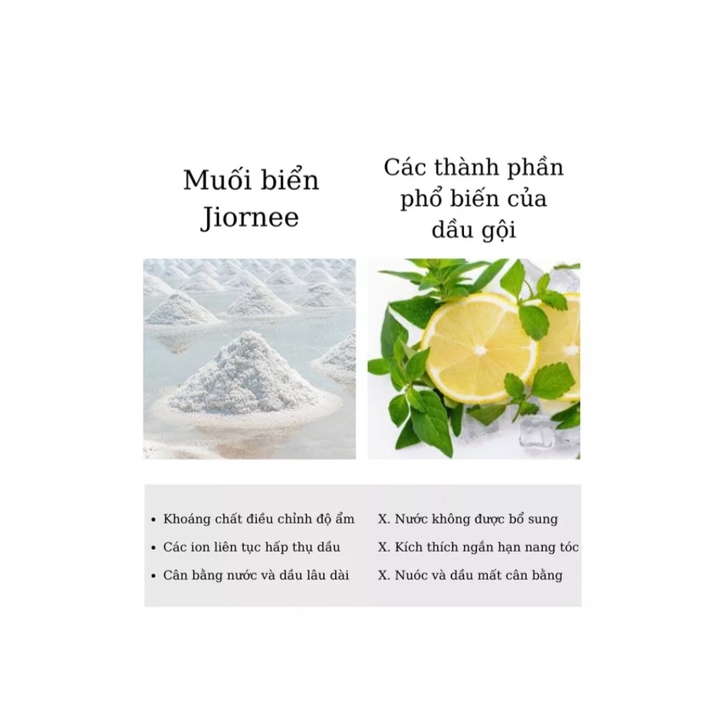 Tẩy tế bào chết cho tóc và da đầu Jiorniee