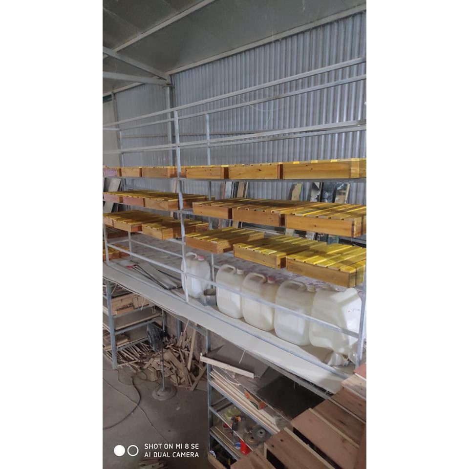 Giường Pallet - Giường gỗ - Giường xếp - Giường Hộp Pallet làm giường đã sơn chống mốc | BigBuy360 - bigbuy360.vn