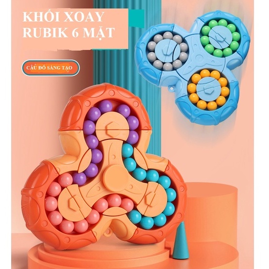 Đồ chơi Khối Rubik Sáng Tạo Phiên Bản Mới Đồ Chơi Rèn Luyện Trí Não Giúp Bé Thông Minh, Đồ chơi Rubik 6 mặt Chất Lượng