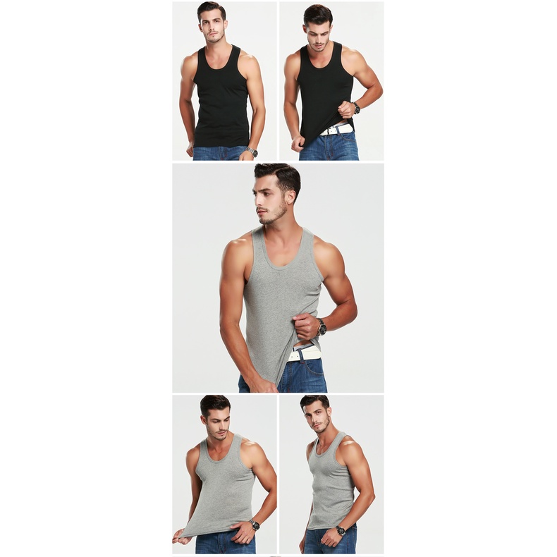 Aokang Áo Sát Nách Thể Thao cotton Thấm Hút Mồ Hôi Thời Trang Mùa Hè Cho Nam