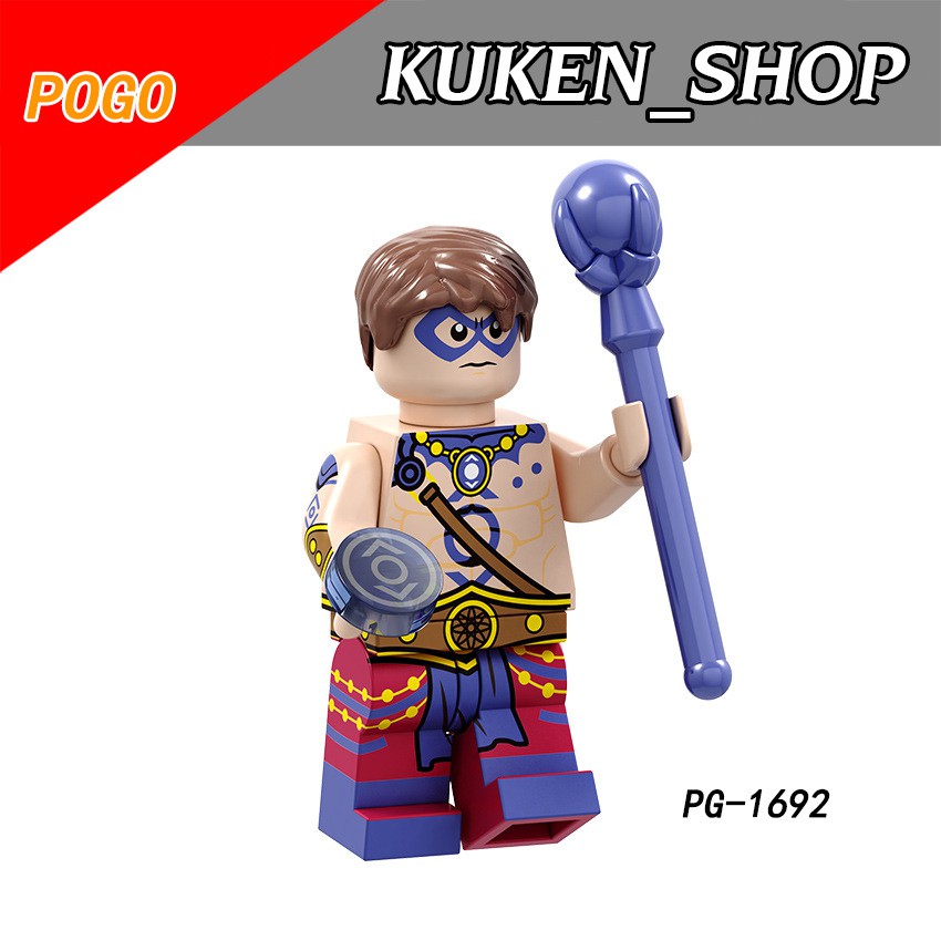 Minifigures Marvel DC Các Mẫu Nhân Vật Superior Octopus Steve Rogers Madame Baron Von Strucker Atom PG8191