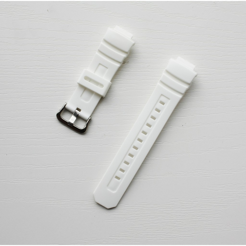 Dây Đeo Thay Thế Cho Đồng Hồ AW-591 AW-590 AWG-M100/101 Bezel Bằng Nhựa Resin Chống Sốc