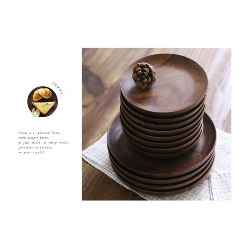 Khay gỗ SWEEJAR đựng trái cây phong cách Nhật Bản sáng tạo
