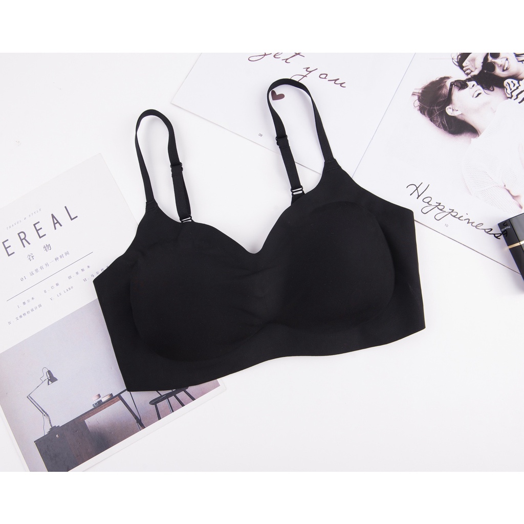Áo ngực su non tự nhiên 3D  không gọng đệm nhẹ nâng ngực có Bigsize 40 bản 3 móc áo chống hằn mỡ lưng A650 | BigBuy360 - bigbuy360.vn