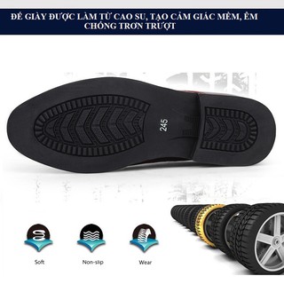 GIÀY TĂNG CHIỀU CAO 7CM DA BÒ