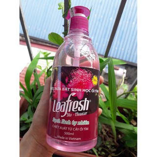 Nước rửa chén sinh học ổi tím - leafresh 500ml