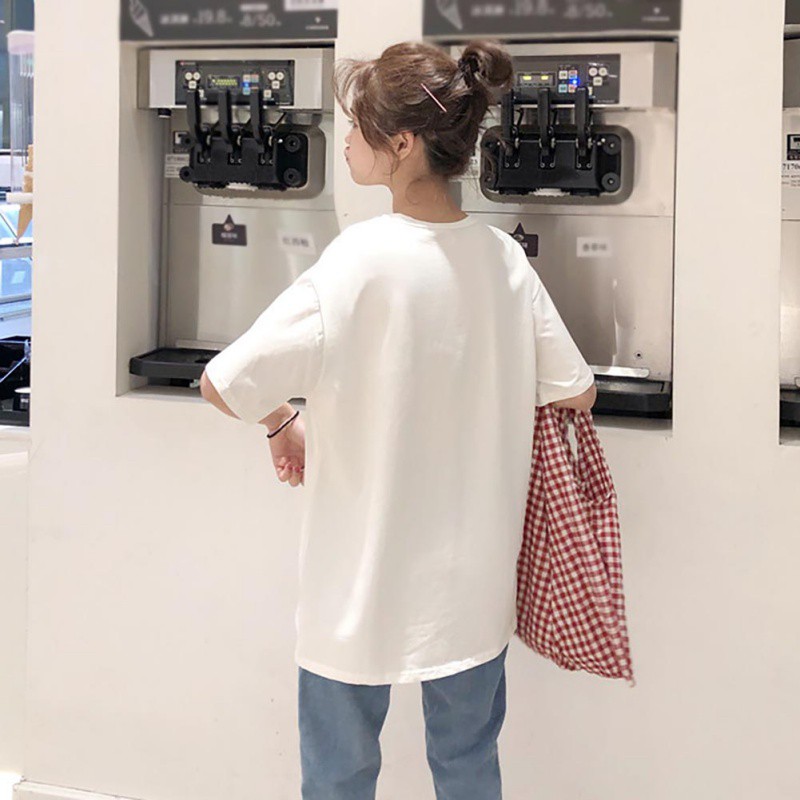 Áo thun ngắn tay in hình trái cây dễ thương cho nữ