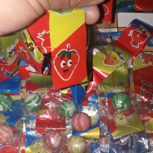 Trò chơi tuổi thơ_Sét 5 quả banh dây lụa bằng nhựa rất đẹp