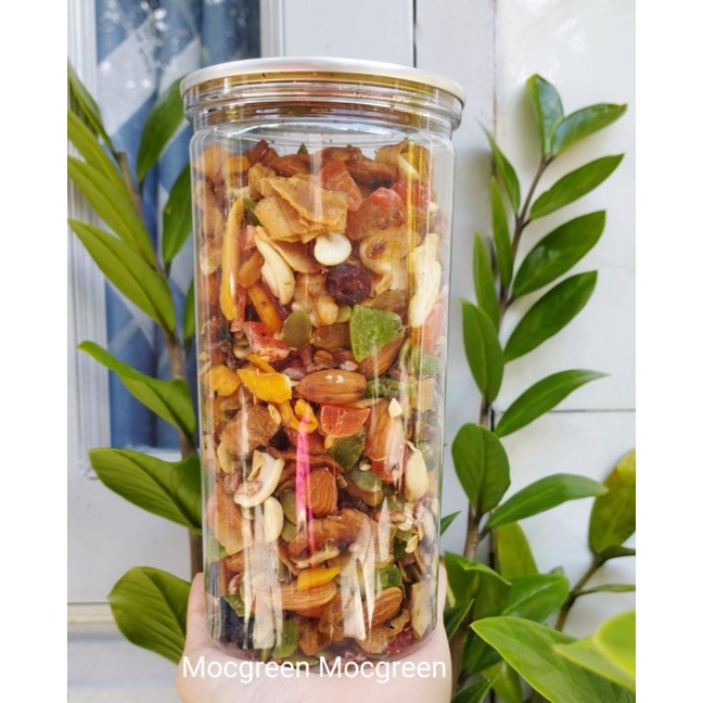 Granola Ăn Kiêng Mix Siêu Hạt, Gạo Lứt và Trái Cây Hộp 500g