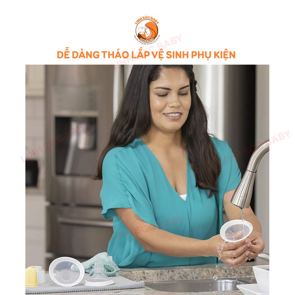 Phễu hút sữa Medela Flex chính hãng, phễu nhựa viền silicone, size 21, 24, 27, 30mm, dùng cho Máy hút sữa Medela