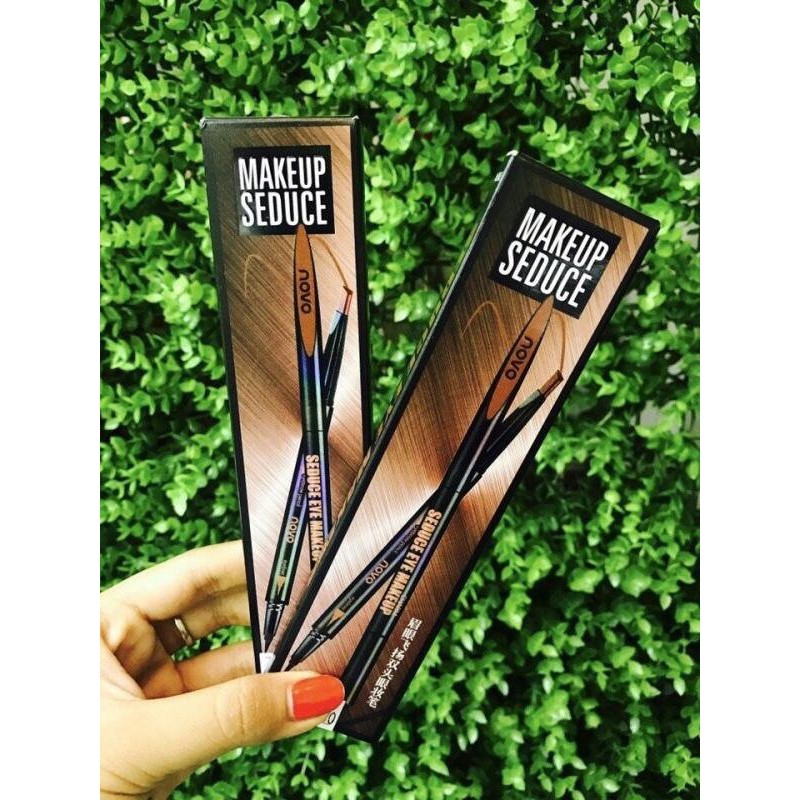 Chì Kẻ Mày Ngang 2 Đầu Novo Makeup - BX1145