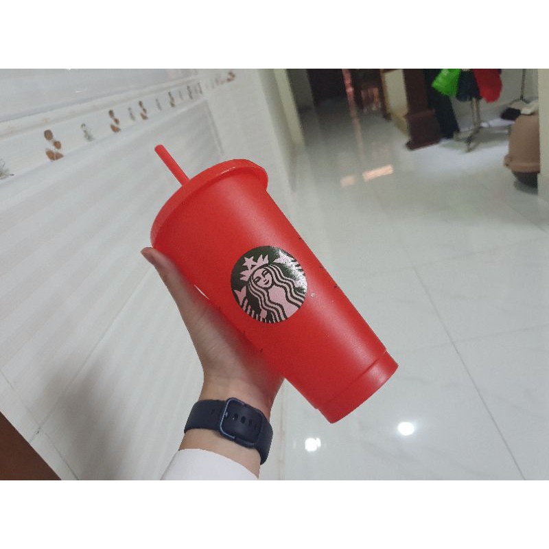 Ly Nhựa Starbucks Chính Hãng Noel 2020