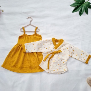 [ CÓ QUÀ TẶNG 💝] Đầm handbok bé gái