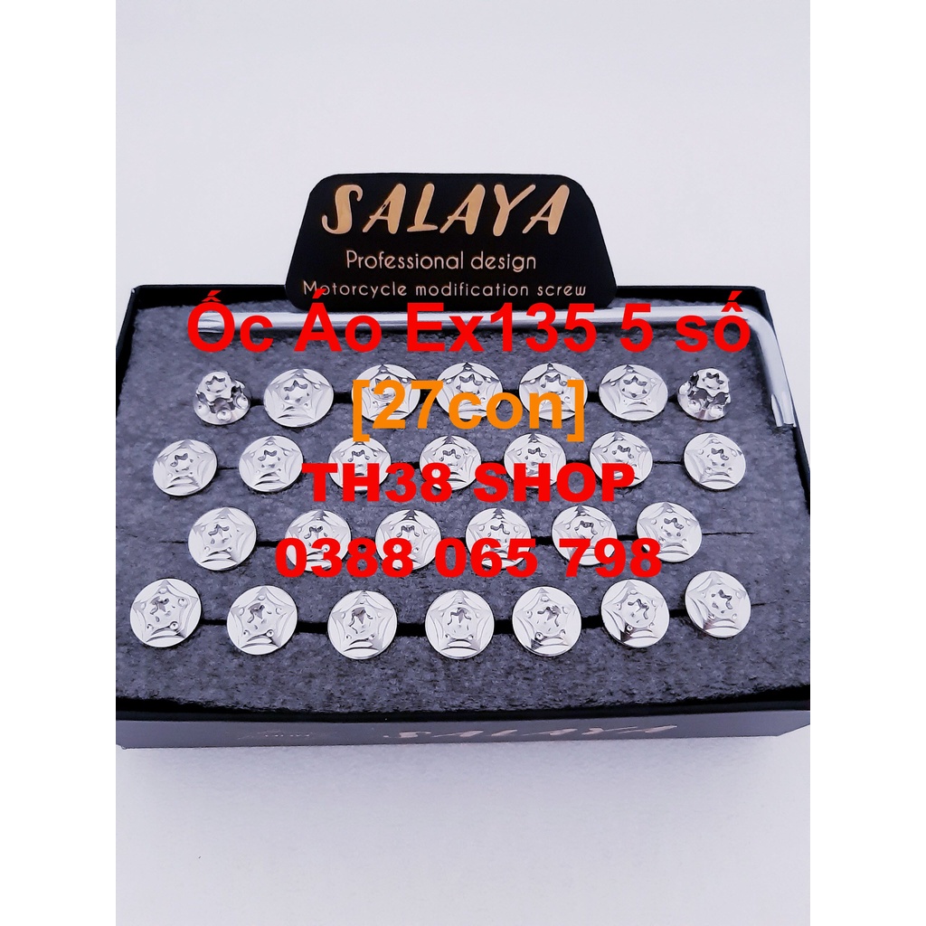 ốc áo salaya ex 135 5 số [27 con]