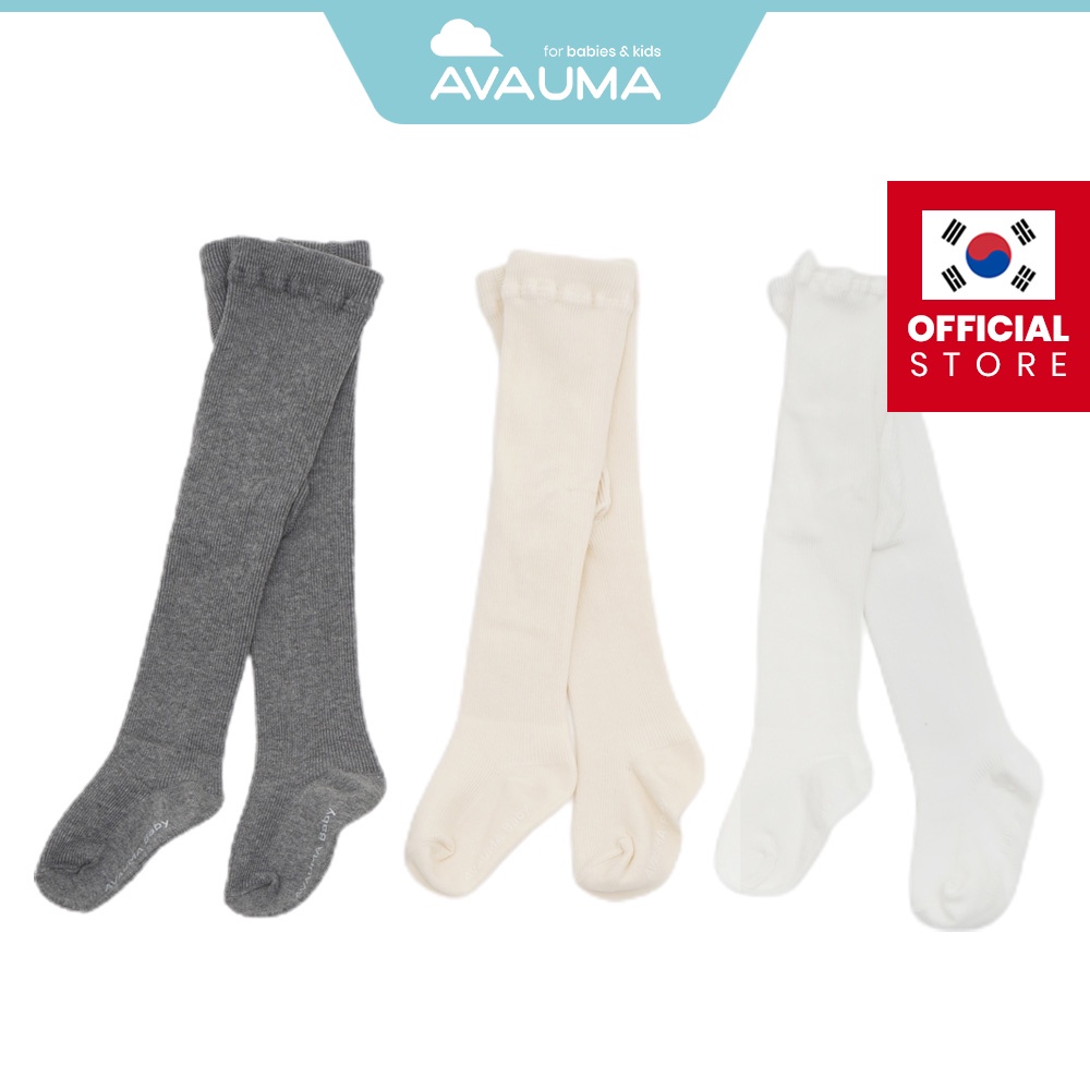 Đôi vớ AVAUMA giữ ấm dài xinh xắn dành cho em bé 3-24 tháng tuổi