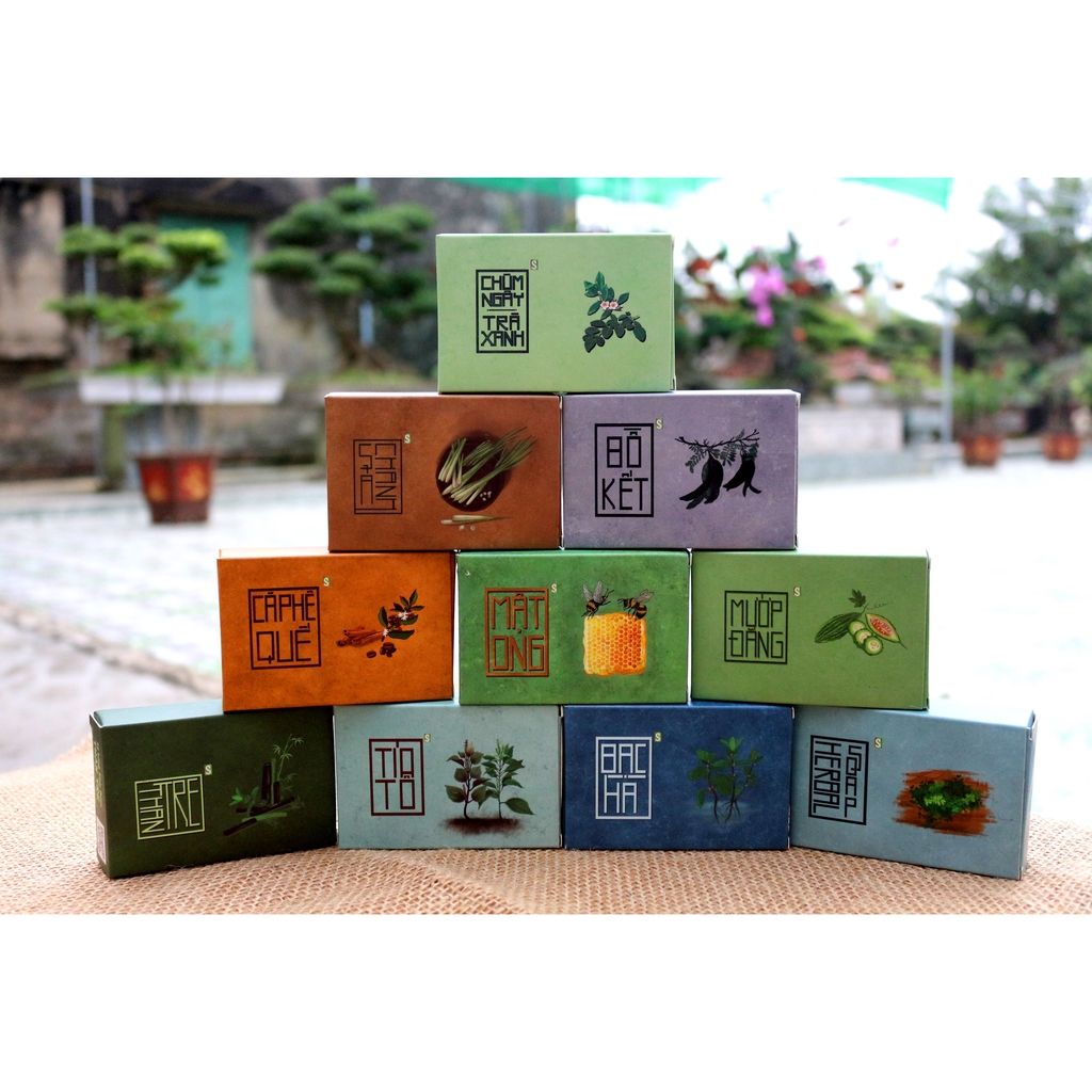 Xà Bông Mướp Đắng Thiên Nhiên Sinh Dược (100gr)- Xà Phòng Làm Giảm Mụn , Viêm Lỗ Chân Lông | BigBuy360 - bigbuy360.vn