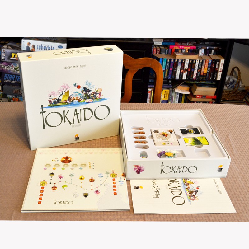 Tokaido Adult Broad Game Bộ thẻ bài trò chơi Tokaido - Lữ khách xứ Mặt trời