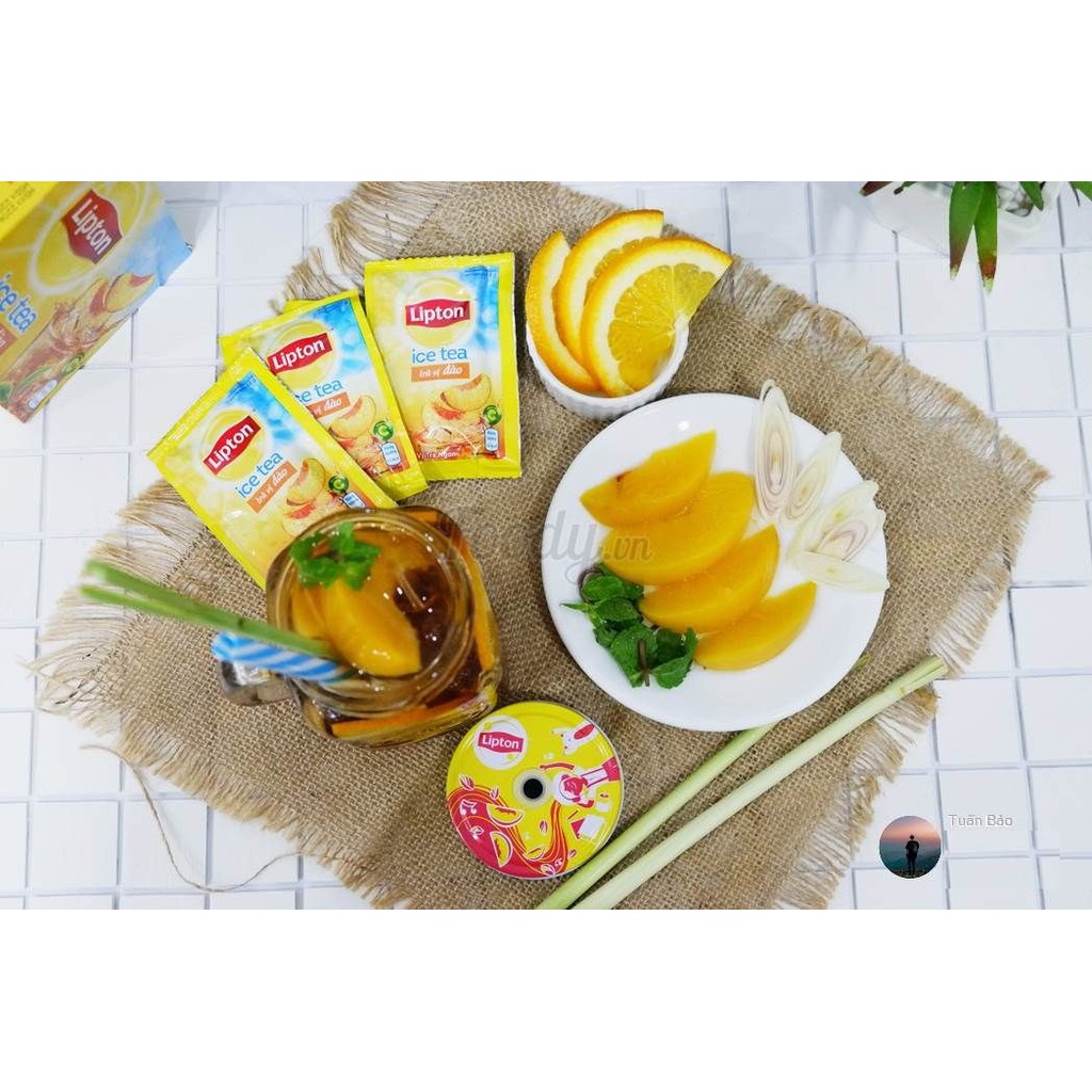 Lipton Đào Chanh hòa tan_224g